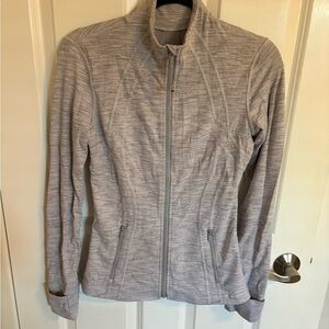 Lululemon define jacket - gray and white